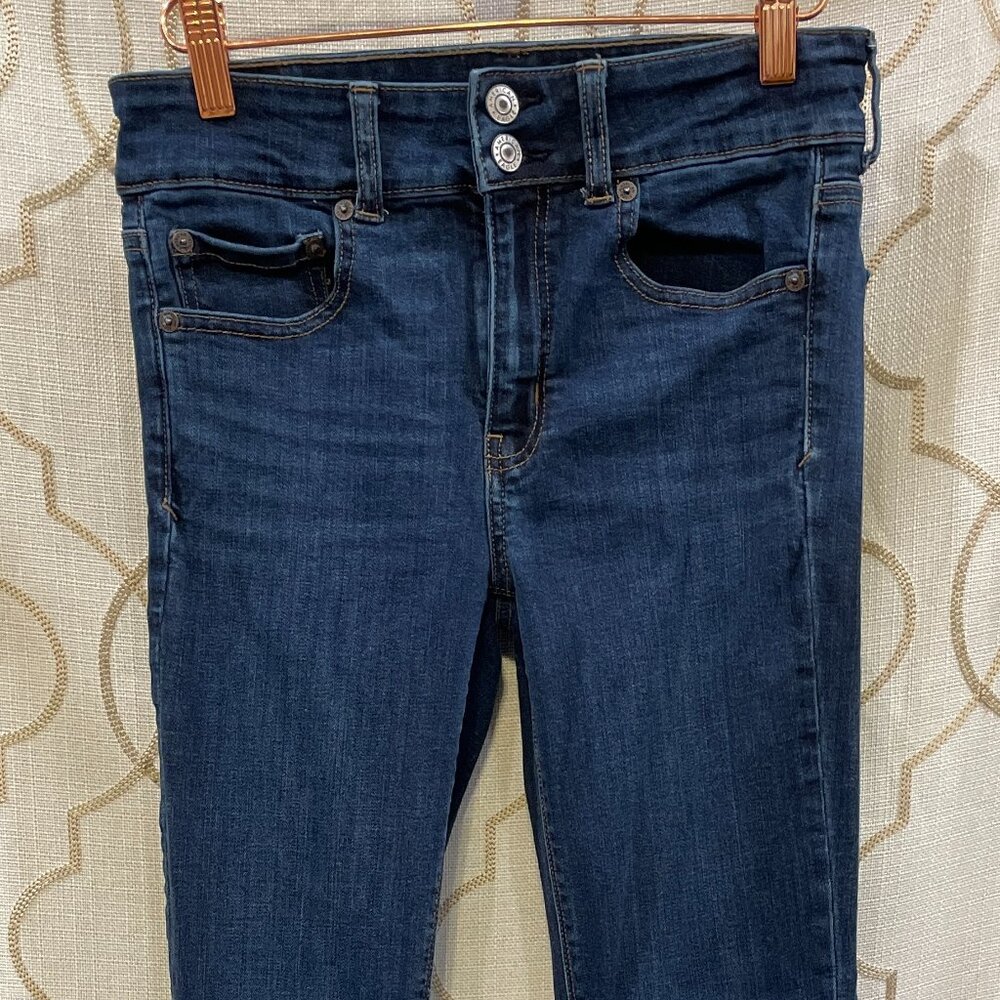 American Eagle, sz: 4S, High-Rise Artist Flare, Super Stretch Jeans